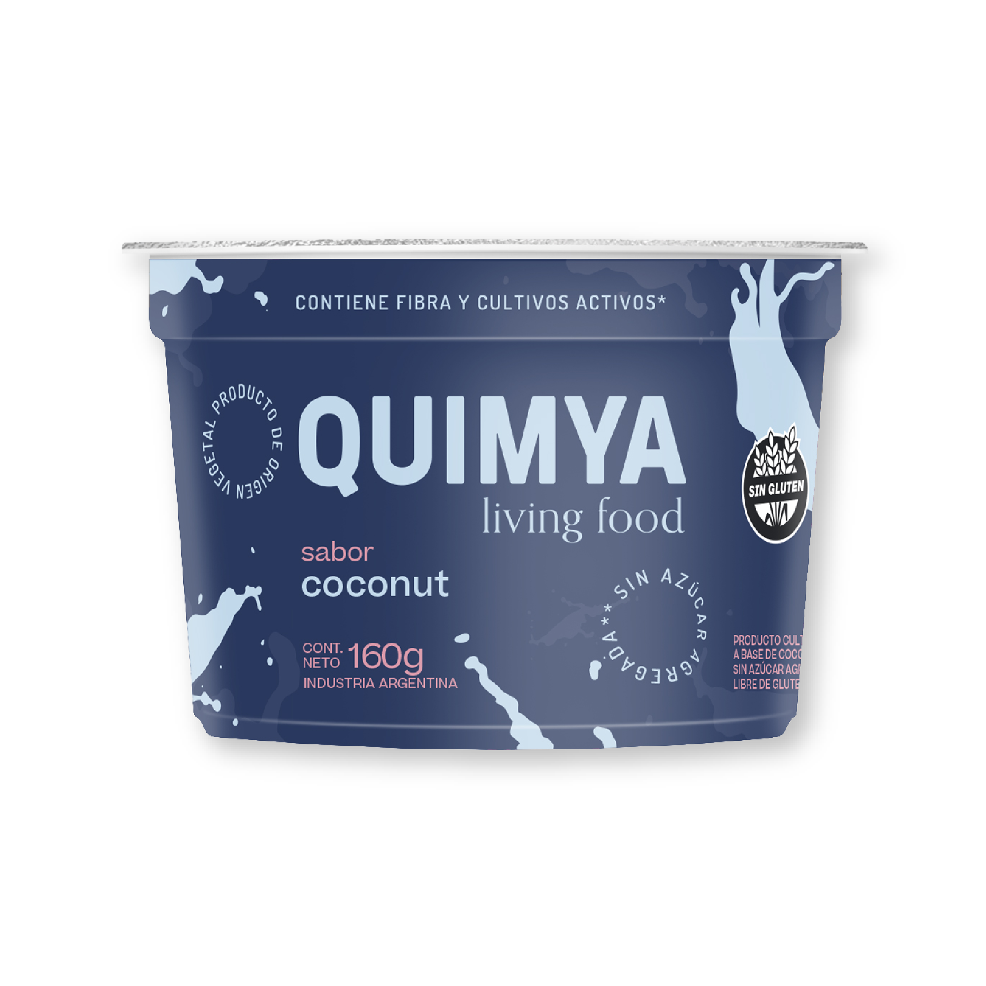 QUIMYA LIVING FOOD SABOR COCONUT (SIN AZÚCAR AGREGADA)