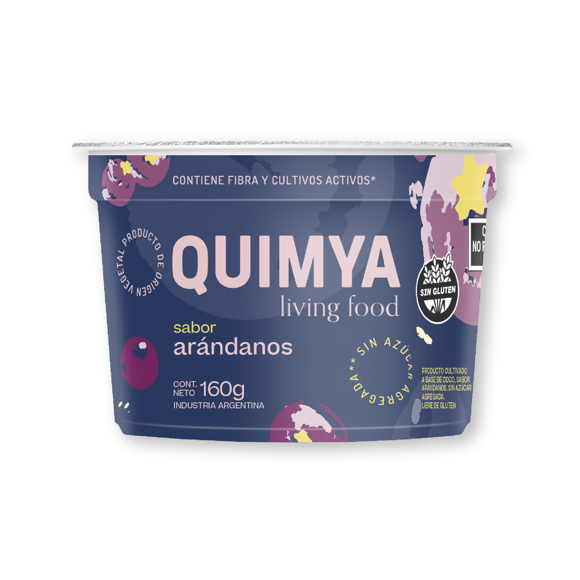 QUIMYA LIVING FOOD SABOR ARÁNDANOS (sin azúcar agregada)